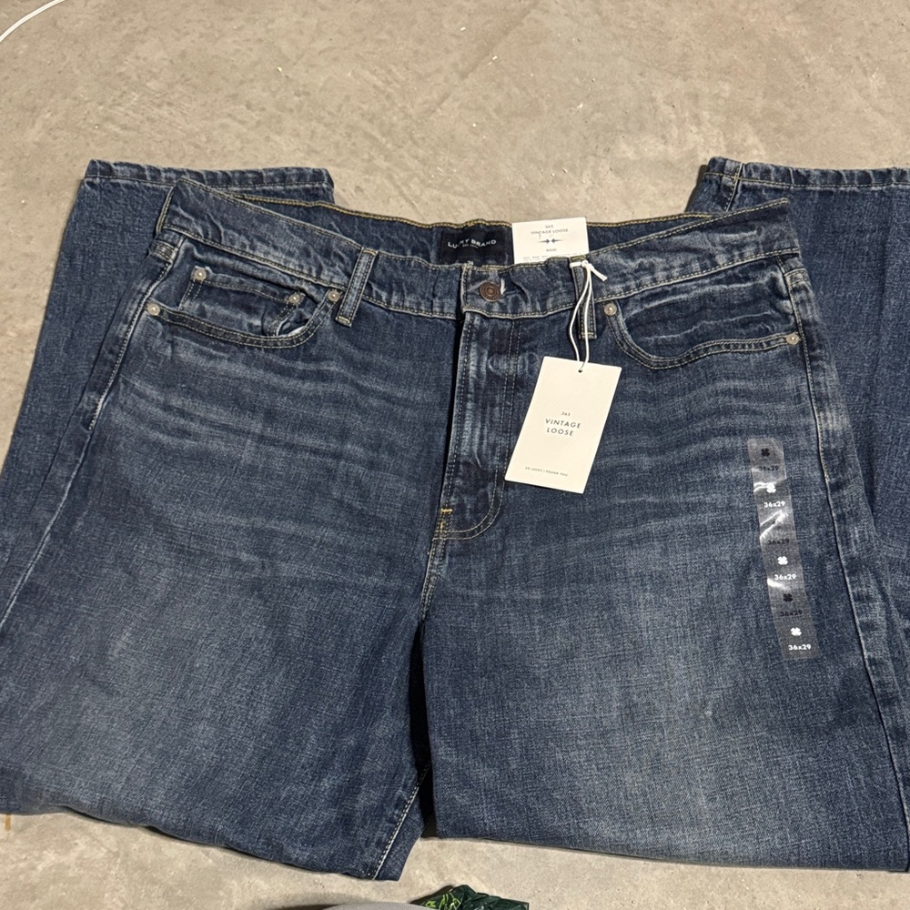 NWT Lucky Brand 365 Vintage Loose 36x29